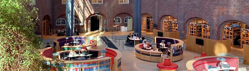 Interior of KTH Library