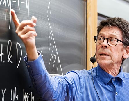 Lars Filipsson, lektor i matematik på KTH. Foto: Theresia Köhlin.