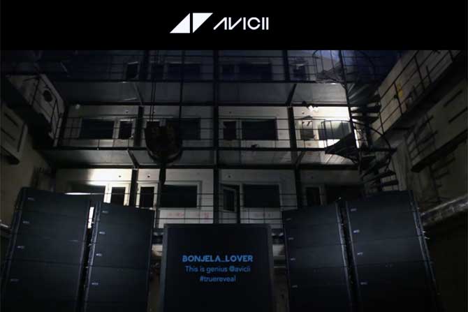 Artisten Avicii och hans skivbolag Universal i spännande experiment i reaktorhallen R1 på KTH.