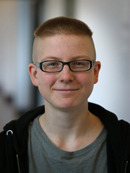 Ragnhild Karlsson har varit med och utvecklat mjukvaran. Foto: Peter Larsson