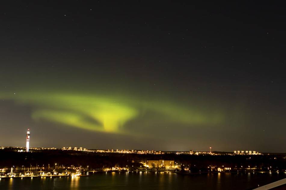 Is the unexpected presence of northern light a sign of a brighter future?