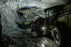 Autonomt maskinarbete under jord i Garpenbergs gruva