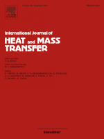 Cover of the International Journal of Heat and Mass Transfer