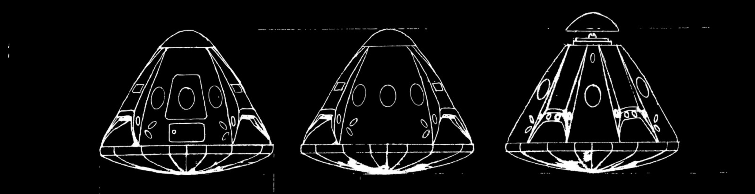 Conceptual sketch of the Launch and re-Entry Vehicle (LEV)