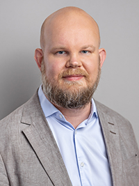 Porträttfoto föreställandes Joakim Jaldén, professor i signalbehandling vid KTH.