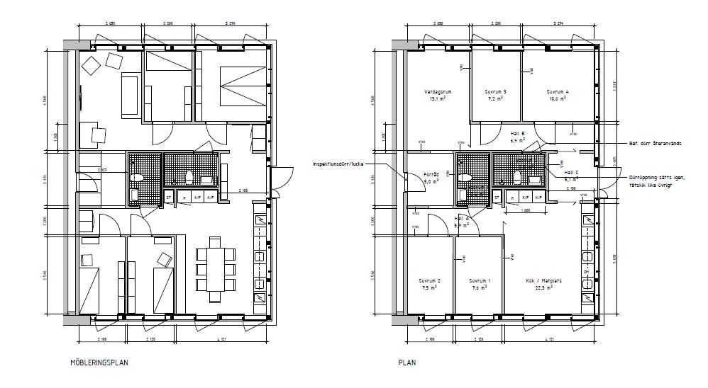 The floor plan for Testbed KTH 3.0.