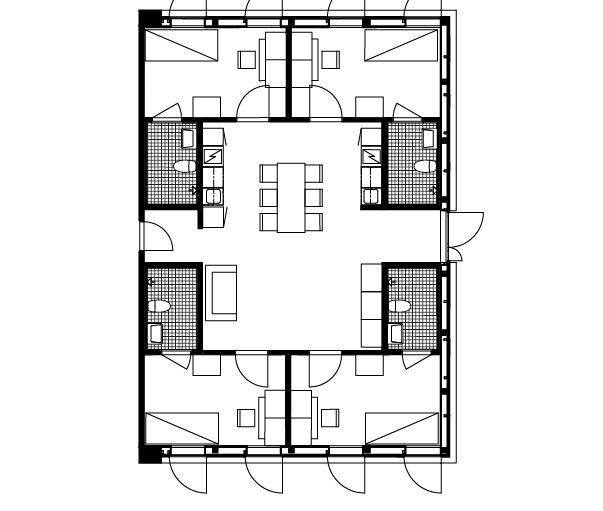 Planlösning i 3D för Testbed KTH 2.0.