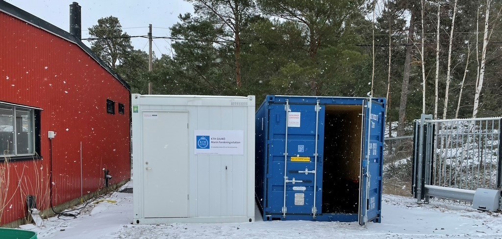 Djurö marine field station's on-land facility