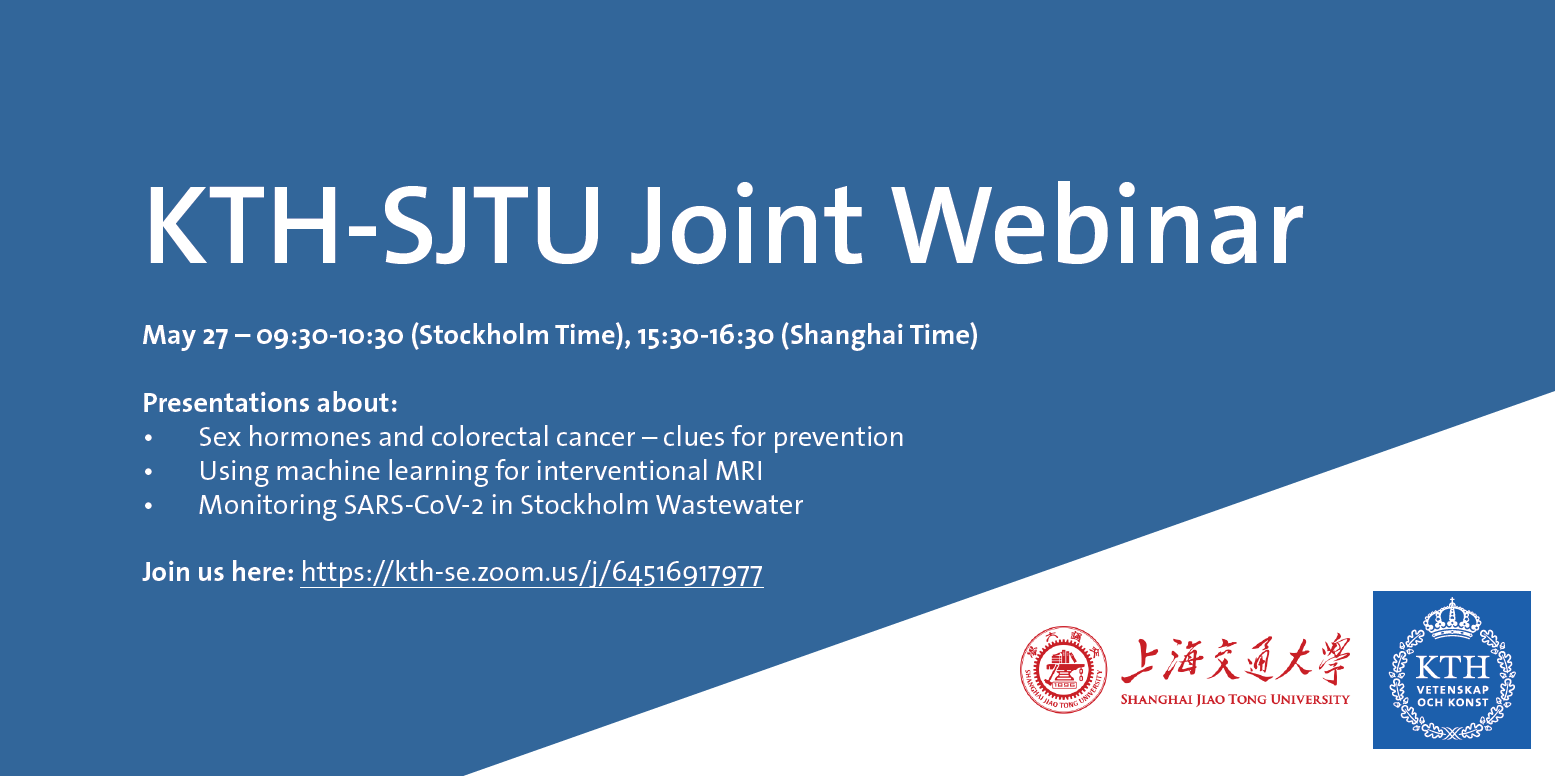 KTH-SJTU Joint Webinar