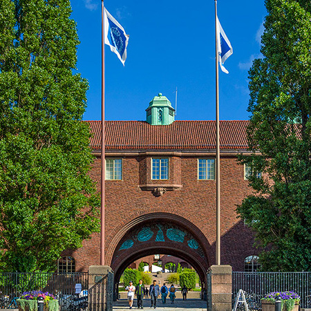 entrance to KTH campus
