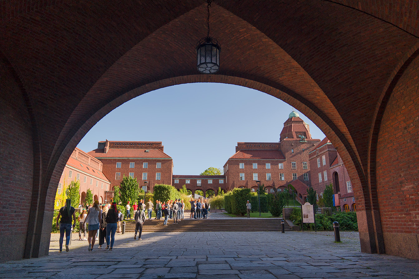 Valvet KTH borggård