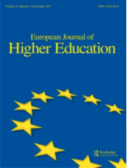  European Journal of Higher Education book cover