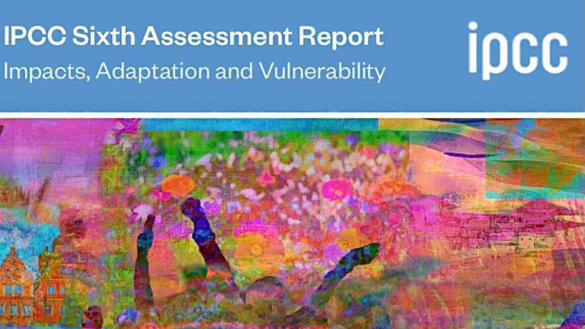 Cover IPCC Sixth Assessment Report: Impacts, Adaptation and Vulnerability