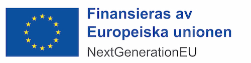 Emblem: EU-flagga + finansieras av EU – NextGeneretationEU