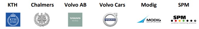 Partners: KTH, Volvo AB, Volvo Cars, Chalmers, Modig, SPM