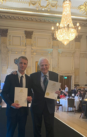 Carl Wersäll och Rainer Massarsch