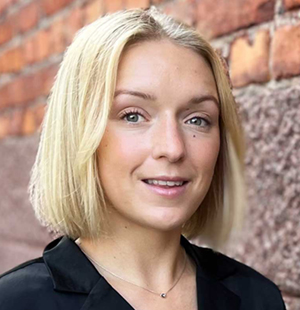 Portrait of Erika Twengström.