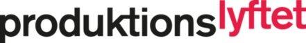 Produktionslyftets logo