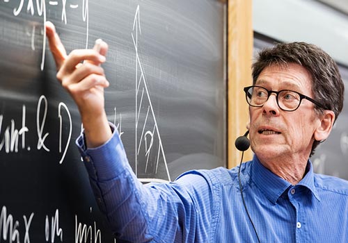 Lars Filipsson, lektor i matematik på KTH. Foto: Theresia Köhlin.