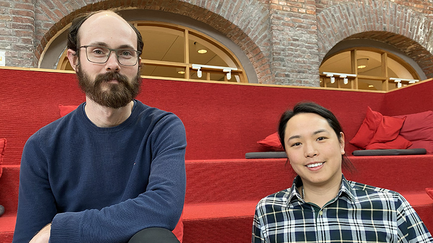 Joel Gärtner och Kalle Ngo. 
