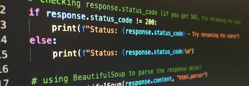 Kursbild för Programmering i Python