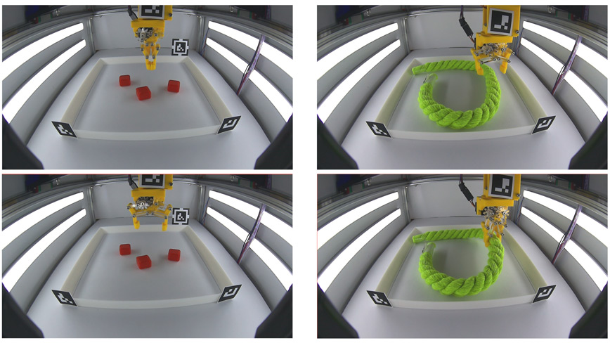 Views of the open-source CloudGripper robot