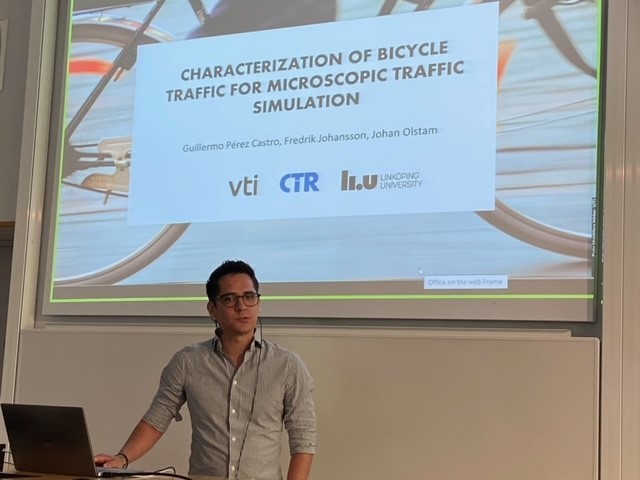 Characterization of bicycle traffic for microscopic traffic simulation - Guillermo Perez Castro