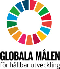 Logotyp Globala målen.