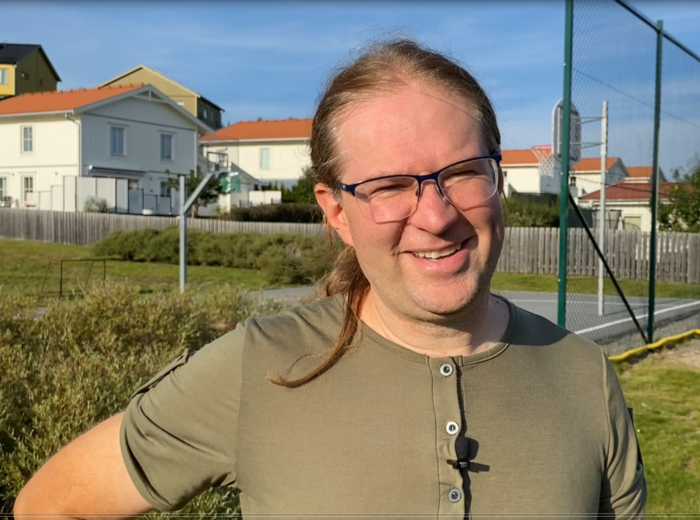 Henrik Juhlin (Ordf. Natur- och stadsmiljönämnden, C Huddinge) på studiebesök i Riksten