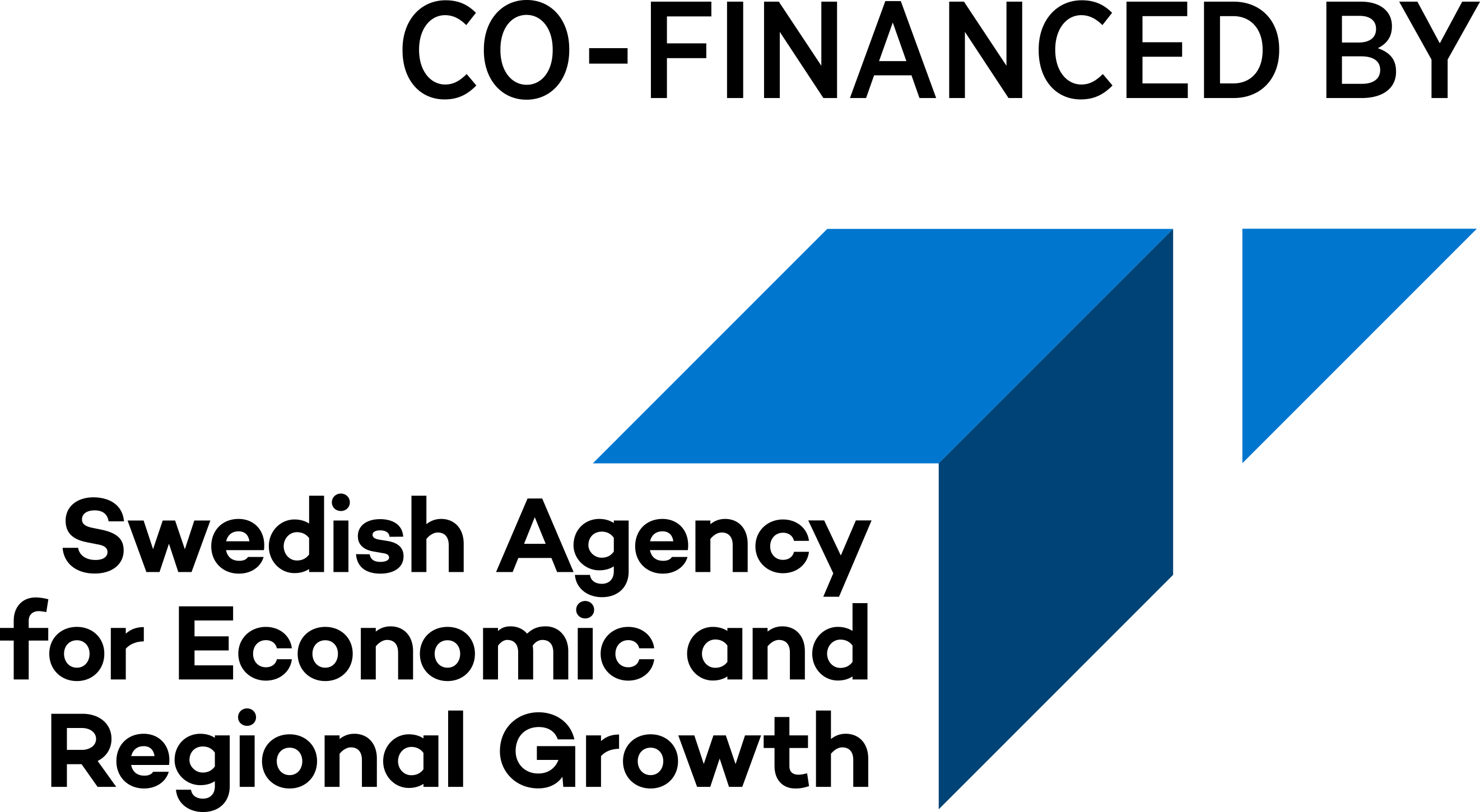 Co-financed by Swedish Agency for Economic and Regional Growth