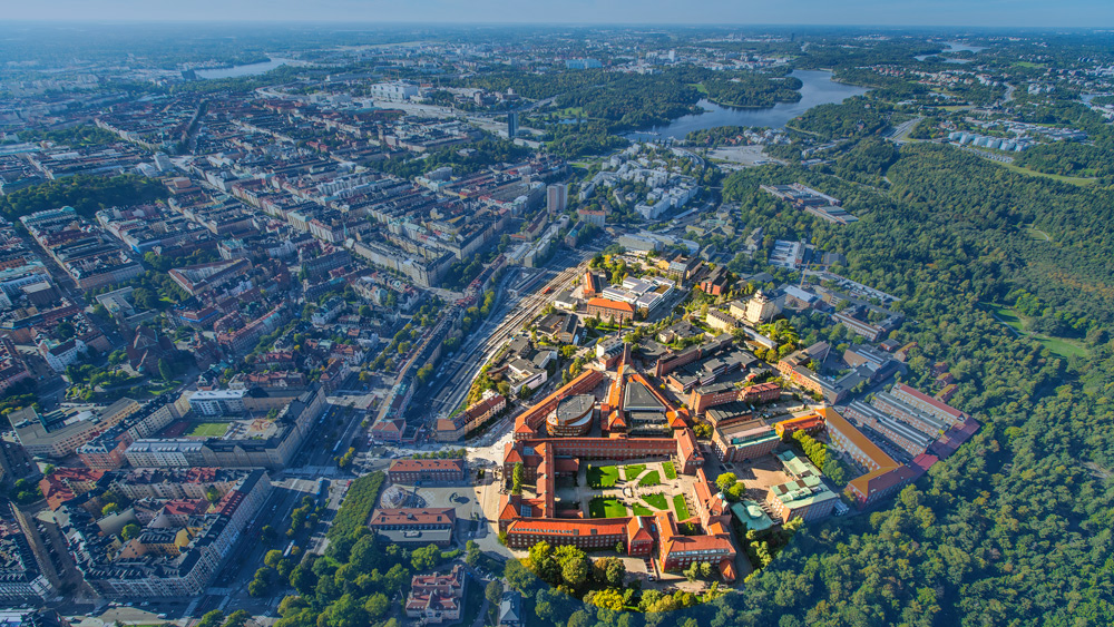 Photo of the location from above.