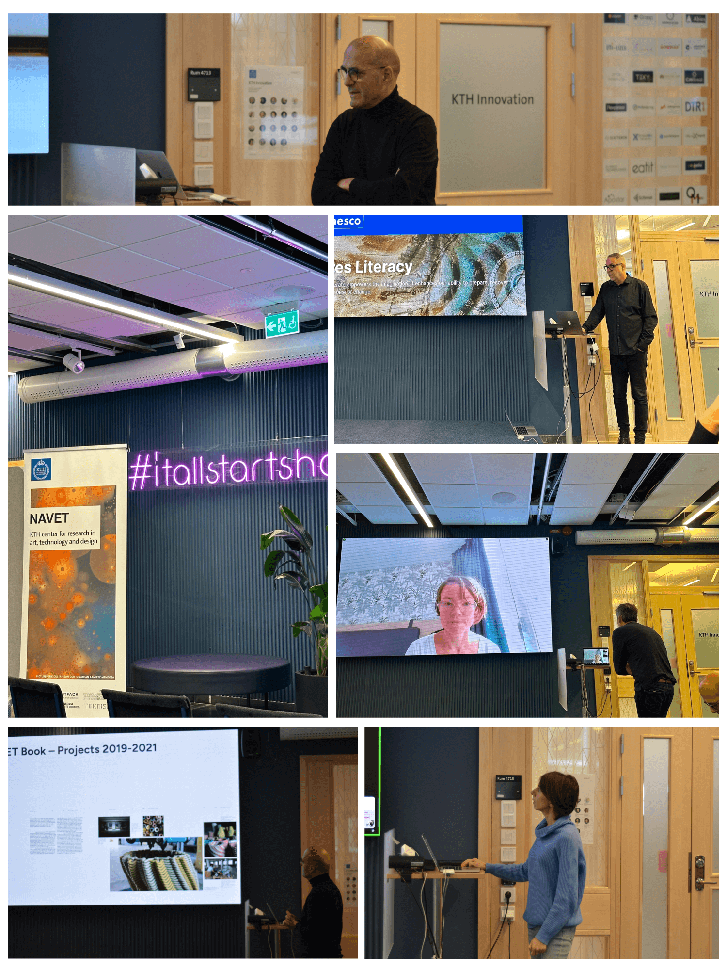 Highlights from Inauguration of NAVET Week 2023, held at KTH Innovation. 