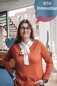 Porträtt av Eva Sandström Halén