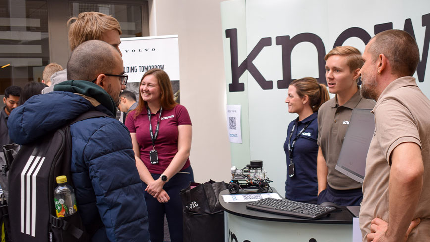 The KTH Degree project fair