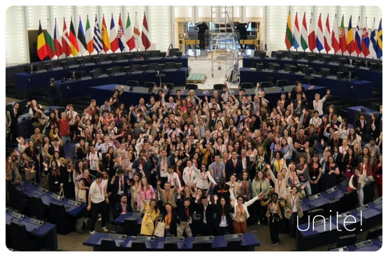 All of the participants of ESA23 at the EU Parliament