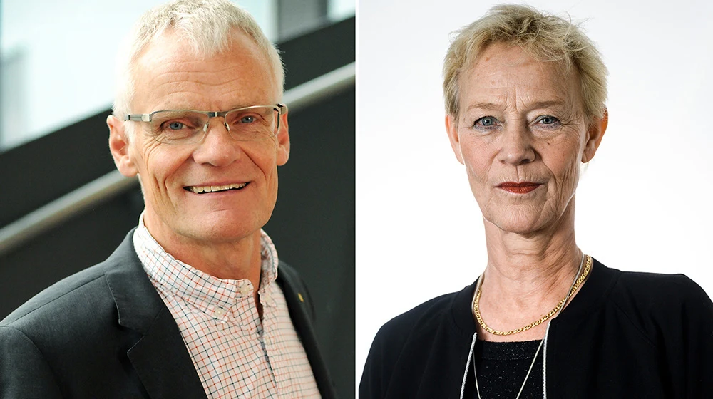 Gustav Amberg and Anna Wahl.