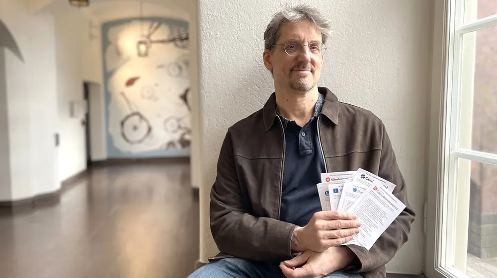 Svante Linusson, Professor in discrete mathematics at the mathematics department.