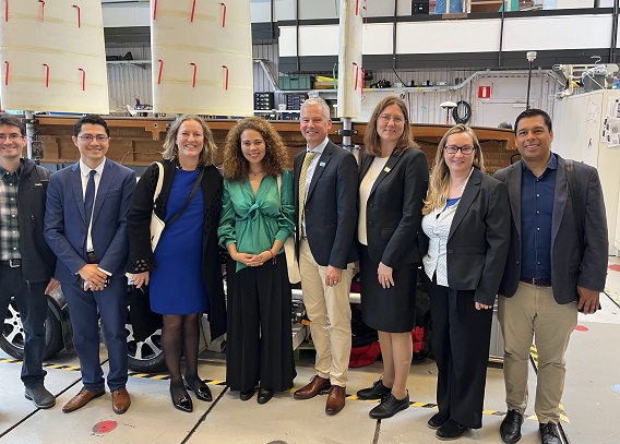 Meeting with the minister of Science, Technology and Innovation from Colombia, Yesenia Olay