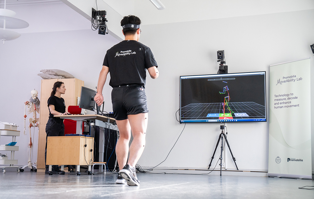 Foto från Promobilia Moveability Lab vid KTH