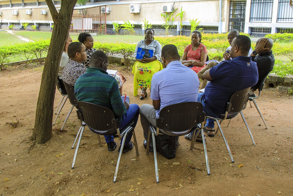 Participants from the training session in Dar es Salaam