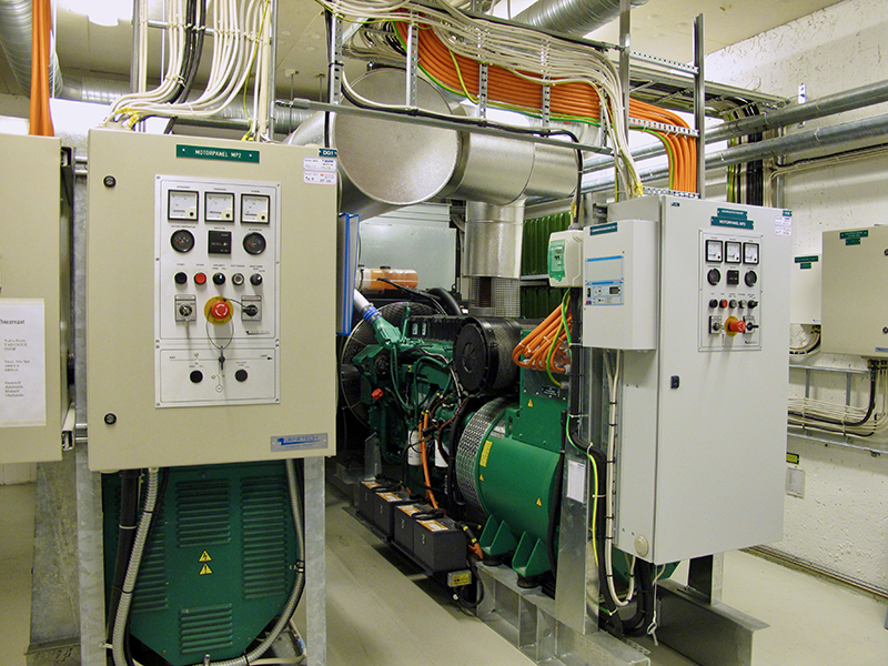 PDC’s diesel generators