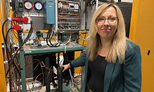 Monika Ignatowicz, doktorand på avdelningen 