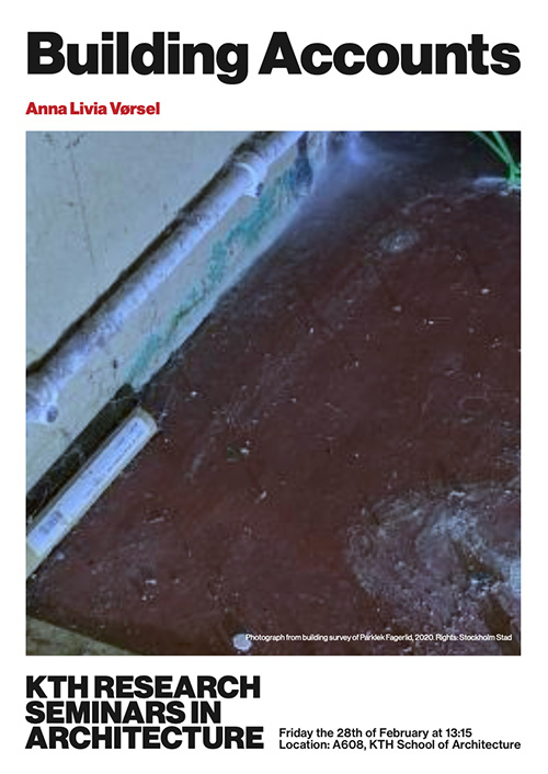 Photograph from building survey of Parklek Fagerlid, 2020. Rights: Stockholms stad