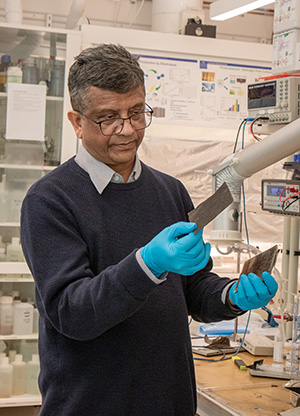 Joydeep Dutta i labbet