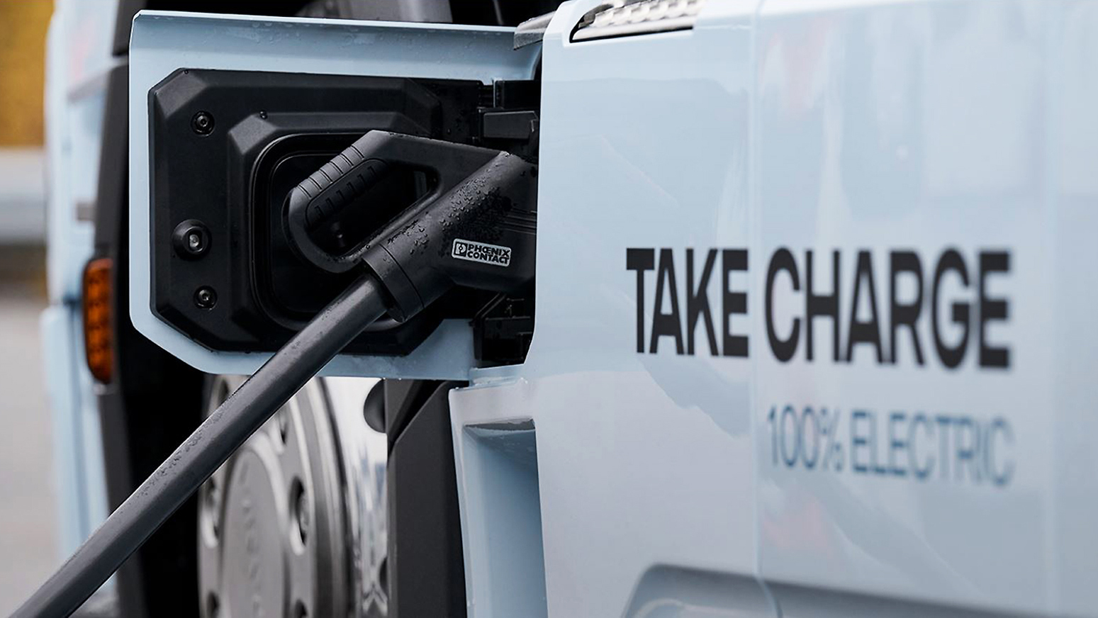 Charging station for trucks
