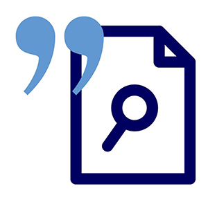 Icon find and cite