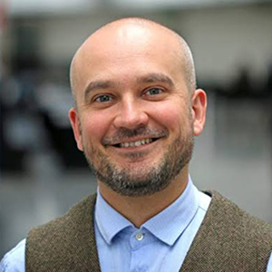 Smiling man.