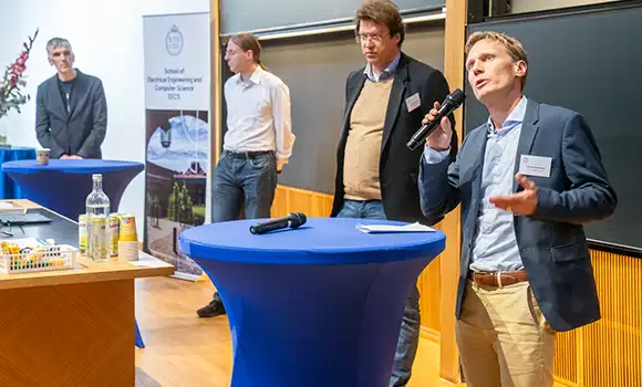 Den fjärde panelen för dagen hade rubriken Cyber Security and Privacy and Safety Critical Systems.