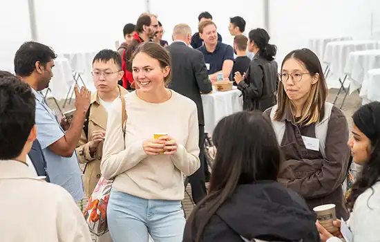 A networking lunch gave participants the opportunity to meet and learn more.