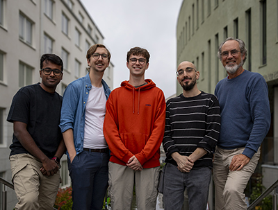 Portrait of researchers